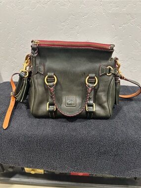 Dooney & Bourke Micro Florentine Satchel Leather Crossbody
